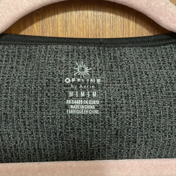 NWOT Aerie Ribbed Crop Top - Picture 3 of 5